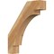 Ekena Millwork 4"W x 18"D x 22"H Merced Rough Sawn Knee Brace, Western Red Cedar BRC04X18X22MRC00RWR - alternate 1